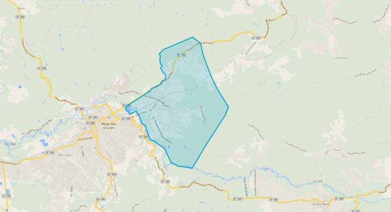 Mapa regio